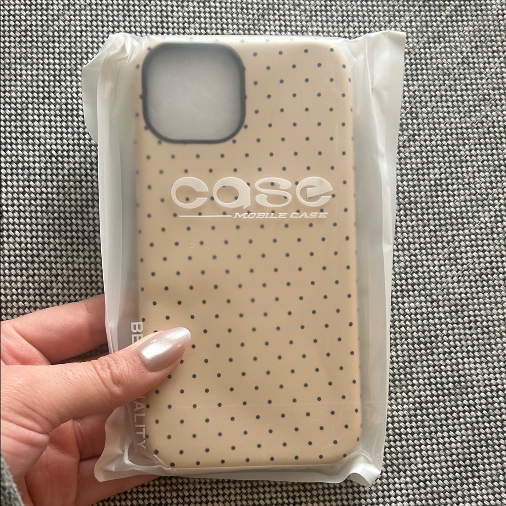 Polka Dot Yellow Phone Case